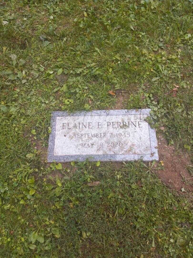 Elaine E. Perrine's grave. Photo 6
