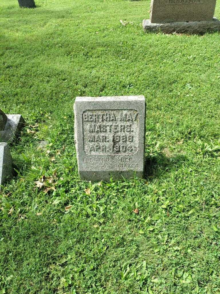 Bertha May Masters's grave. Photo 2