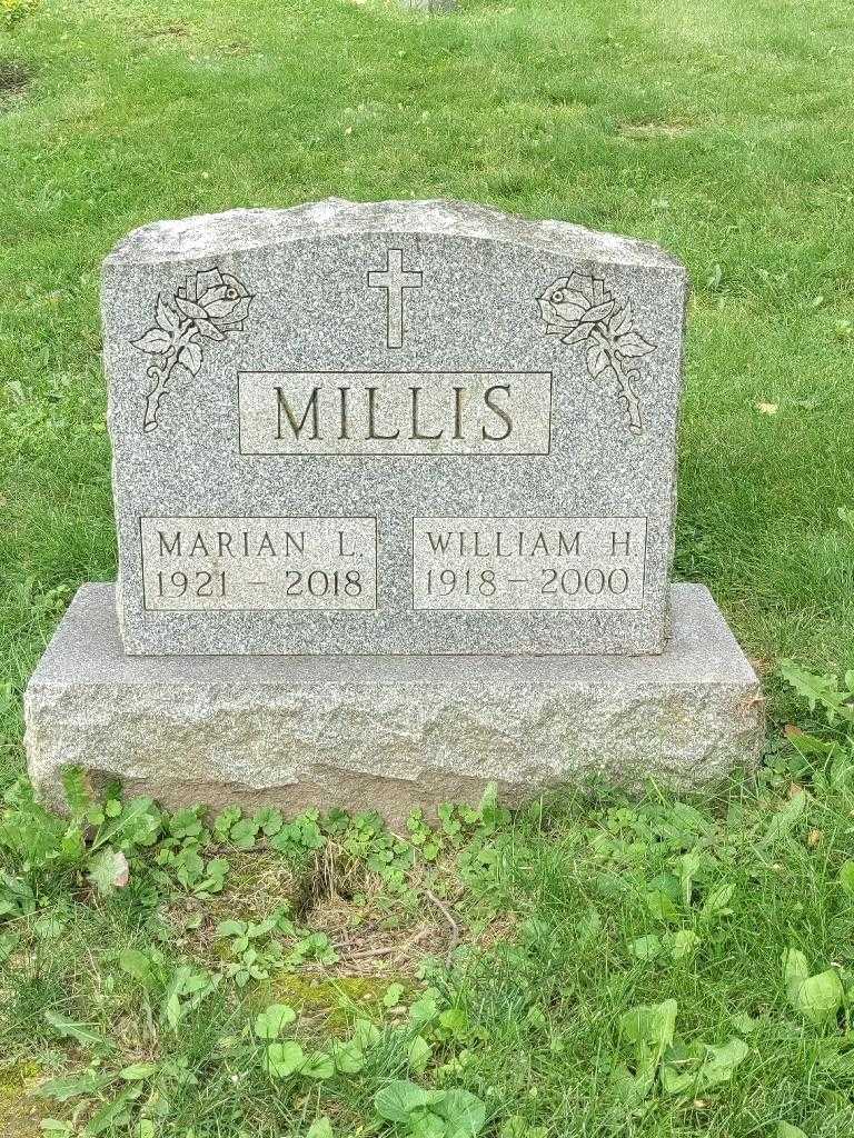 William H. Millis's grave. Photo 3
