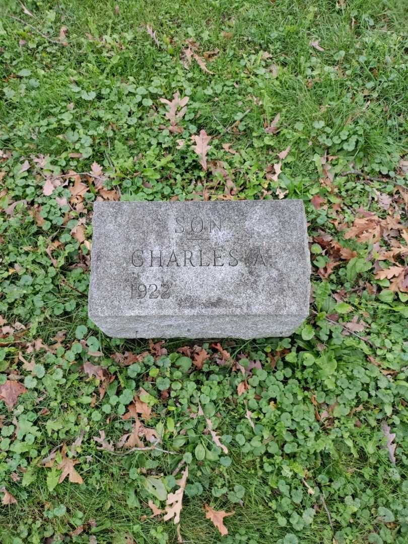 Charles A. Schaefer's grave. Photo 2