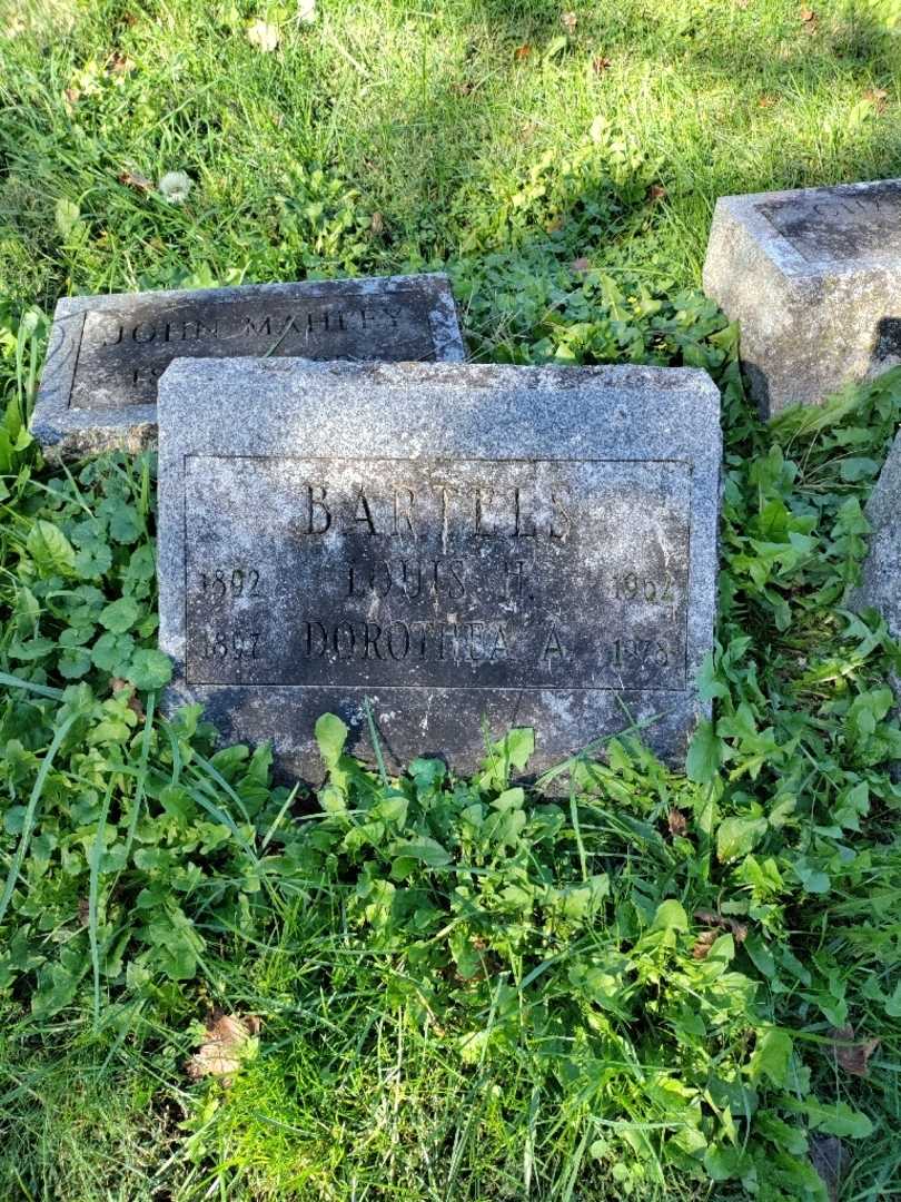 Dorotha A. Bartells's grave. Photo 2