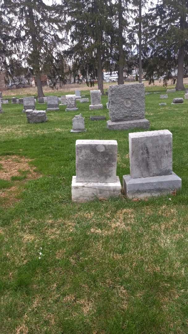 Frederick Funck's grave. Photo 2
