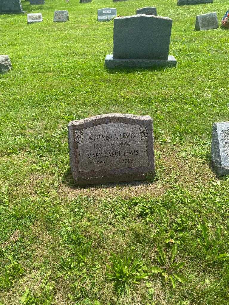 Mary Carol Lewis's grave. Photo 2