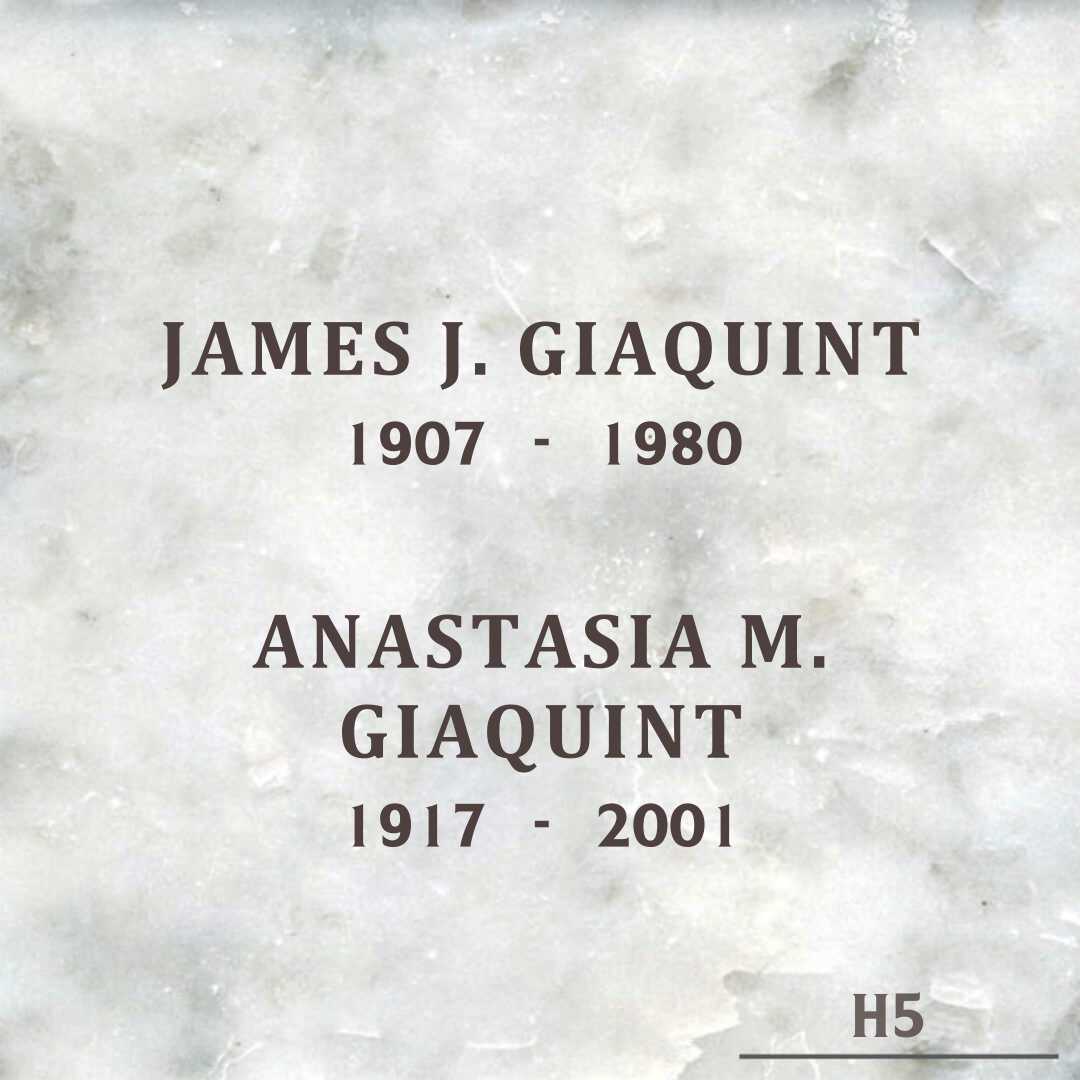 James J. Giaquint's grave