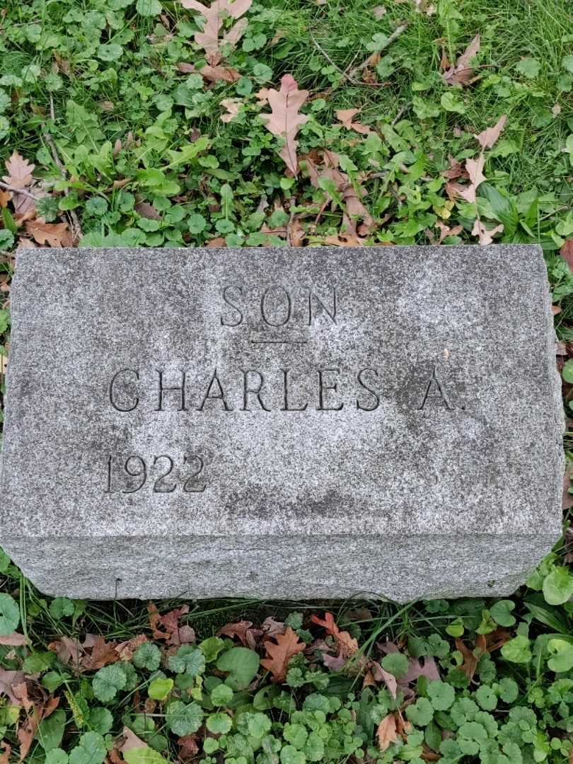 Charles A. Schaefer's grave. Photo 3