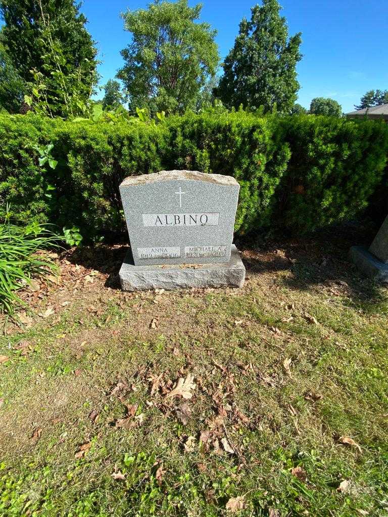 Anna Albino's grave. Photo 1