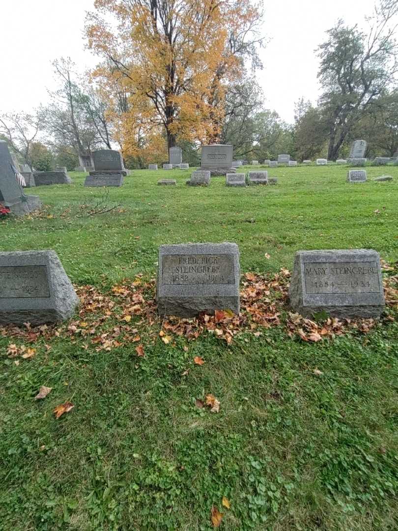 Frederick Steingrebe's grave. Photo 1