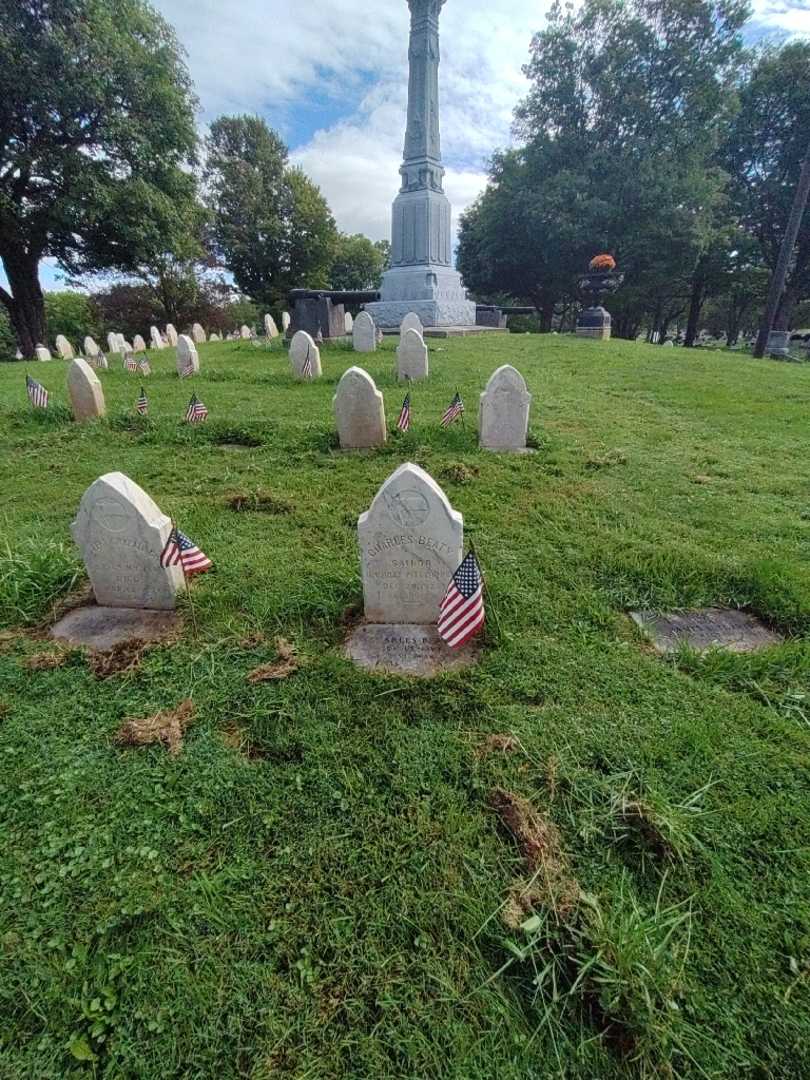 Charles Beaty's grave. Photo 1