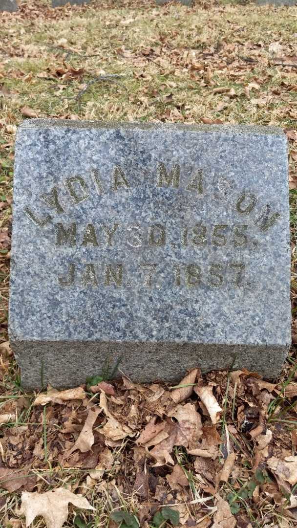 Lydia Mason's grave. Photo 3