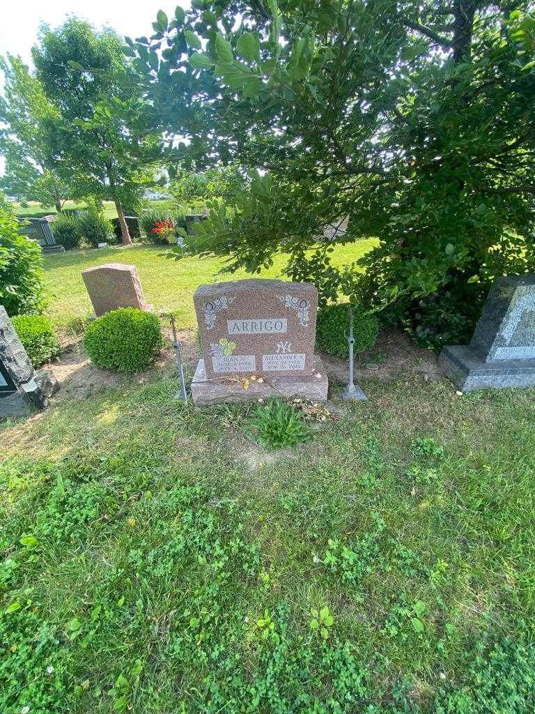 Alexander A. Arrigo's grave. Photo 1