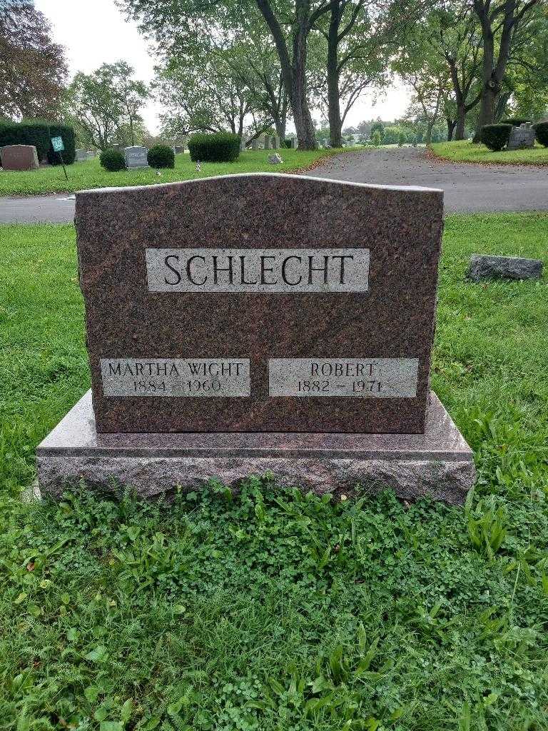 Robert Schlecht's grave. Photo 1