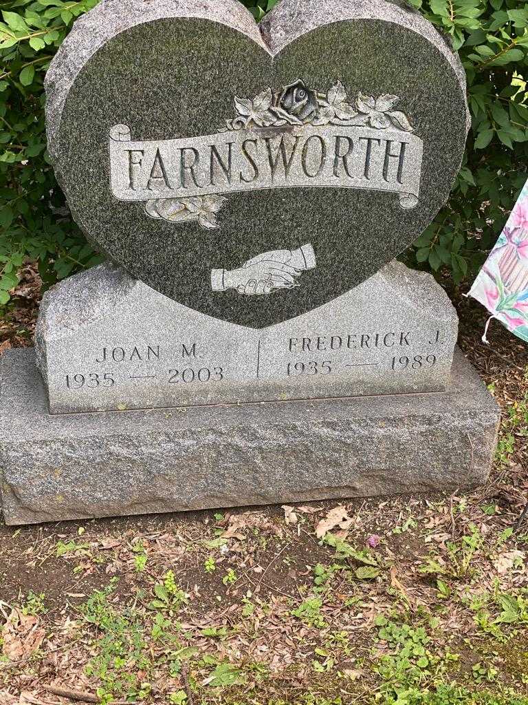 Joan M. Farnsworth's grave. Photo 3