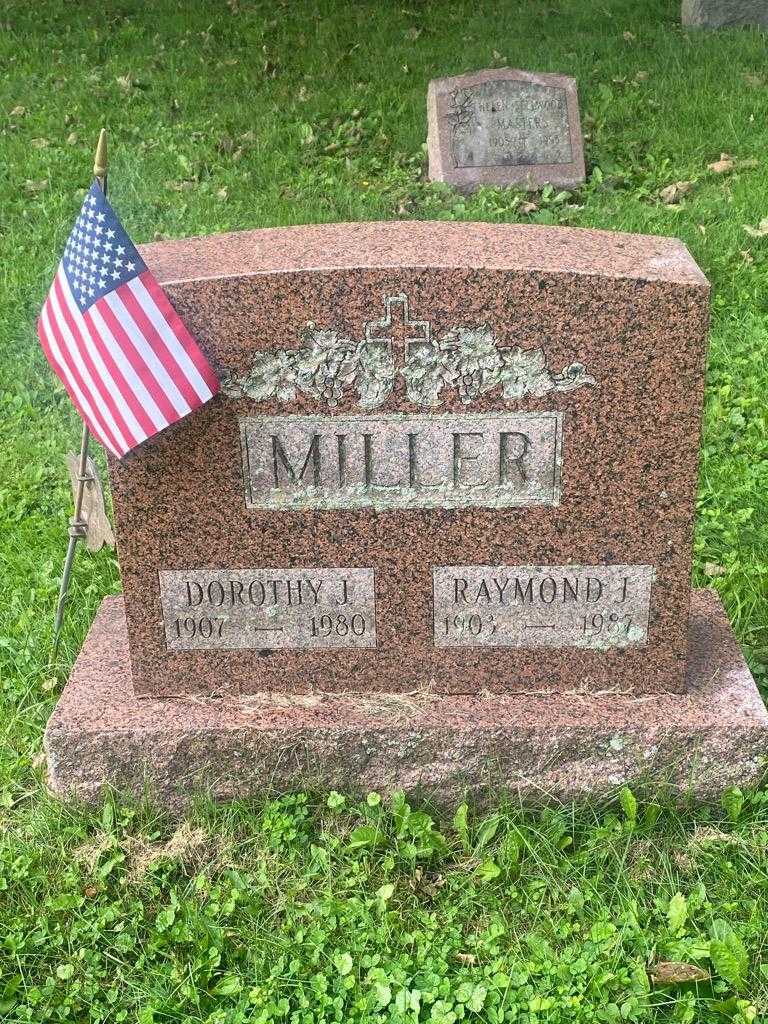 Dorothy J. Miller's grave. Photo 3