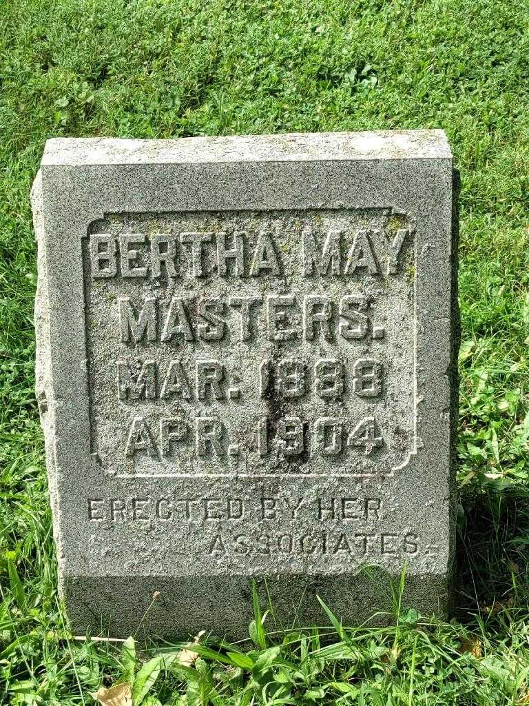 Mina Masters's grave