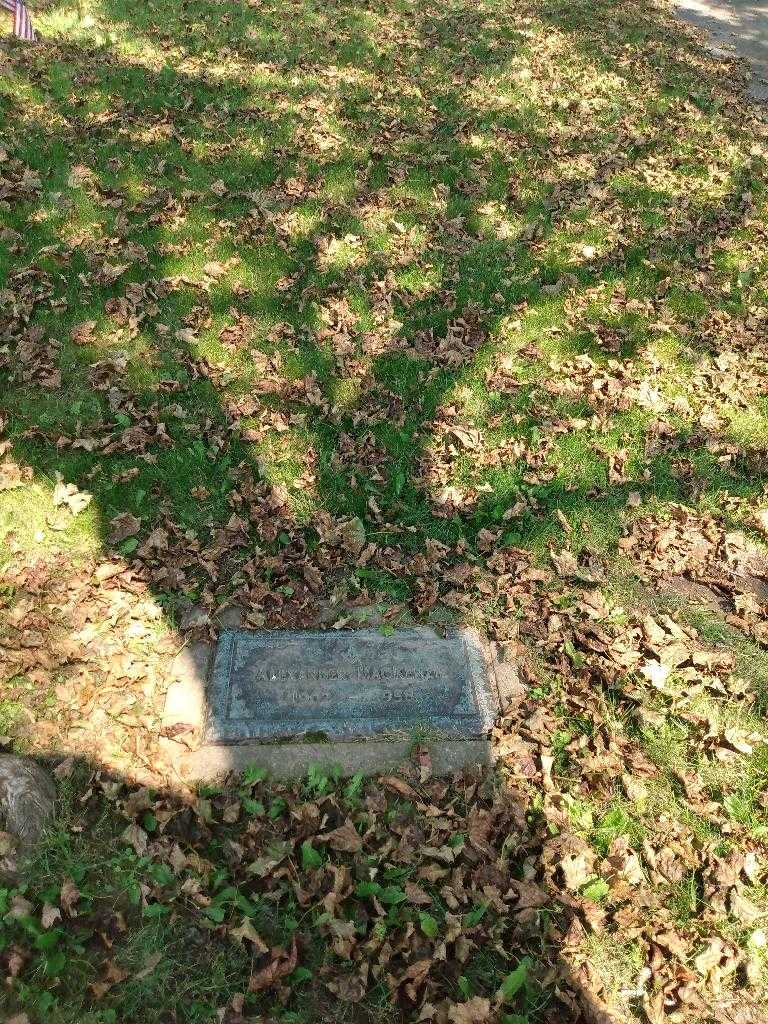 Alexander MacKenzie's grave. Photo 1