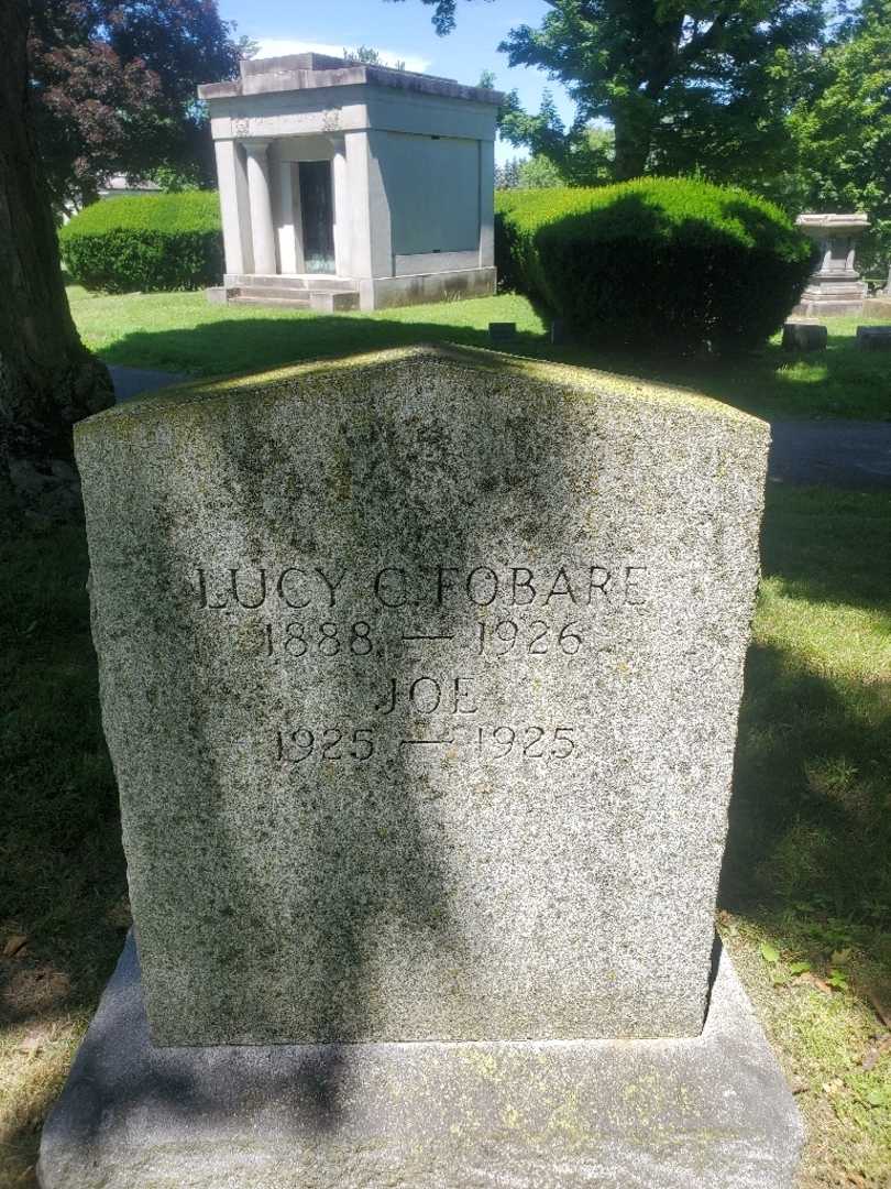 Lucie C. "Lucy" Fobare's grave. Photo 3