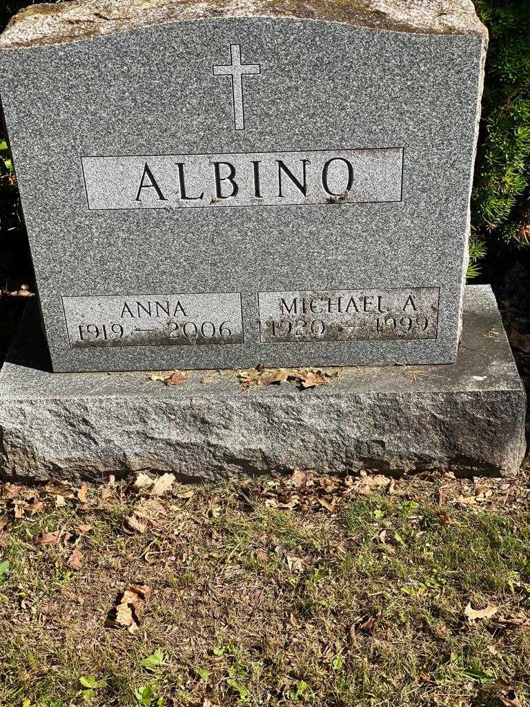 Anna Albino's grave. Photo 3