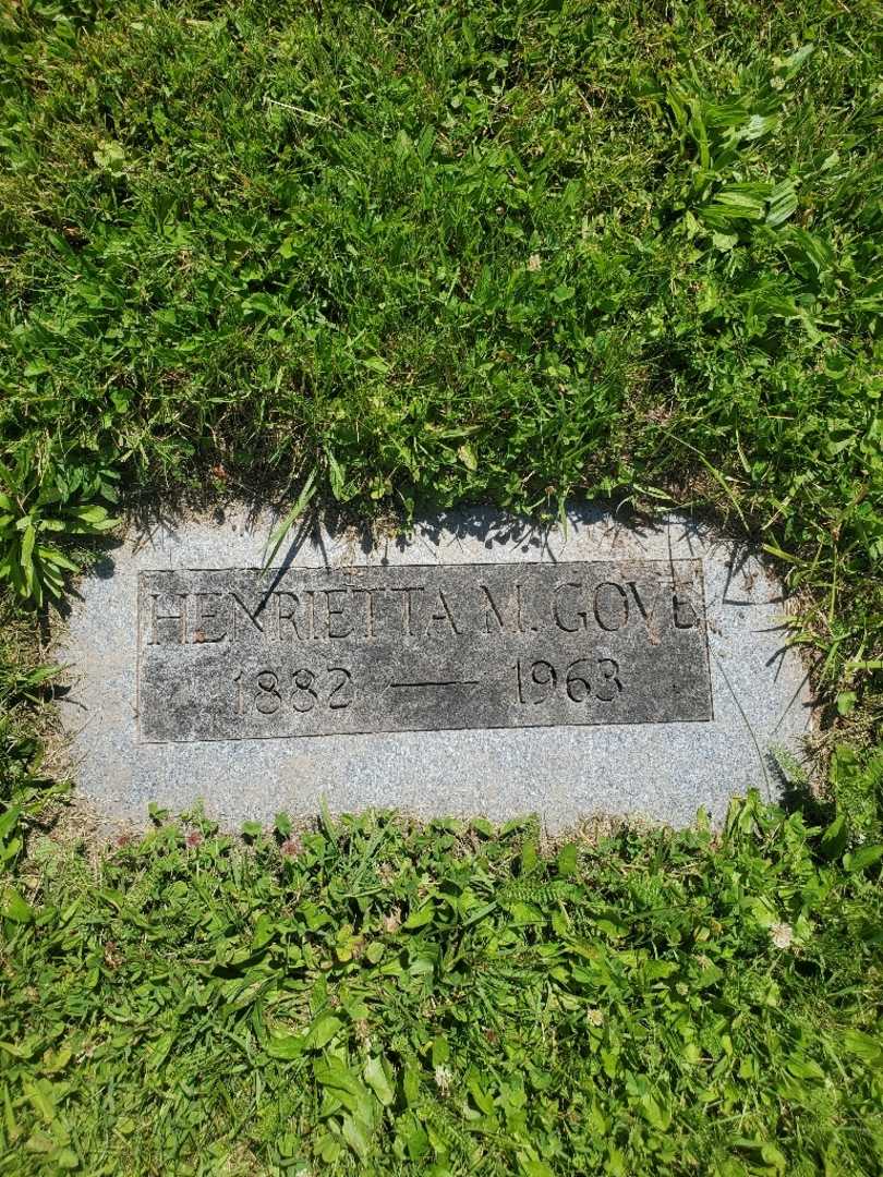 Henrietta M. Gove's grave. Photo 3