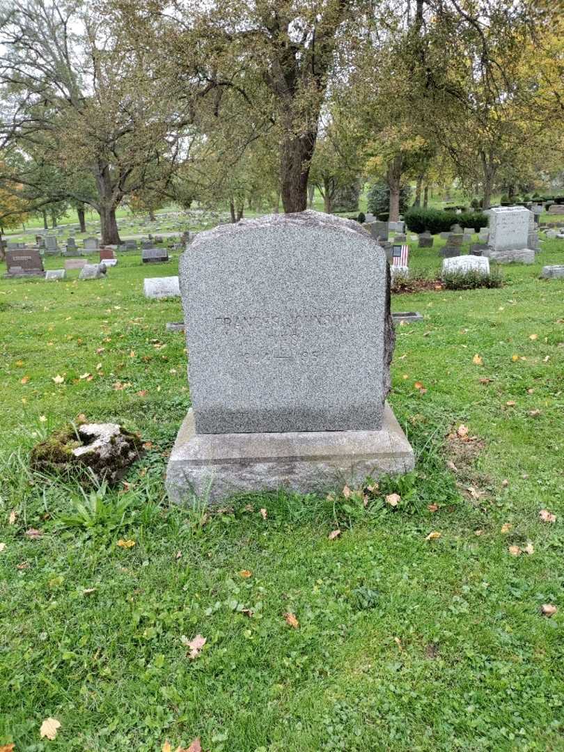 Frances Ives Johnson's grave. Photo 2