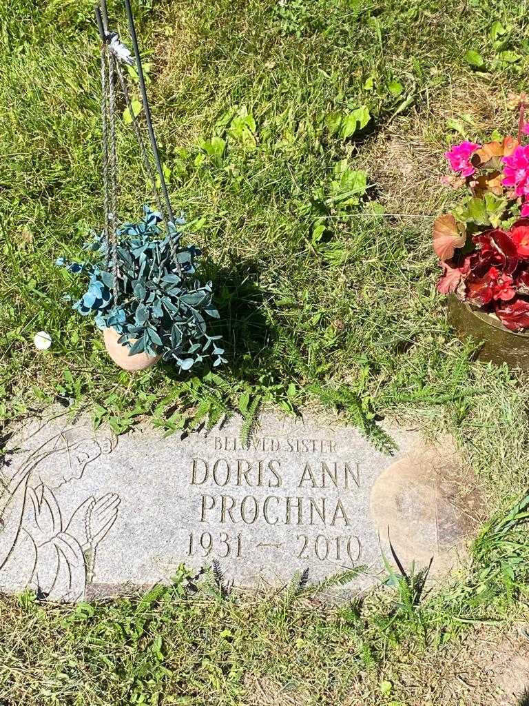 Doris Ann Prochna's grave. Photo 3