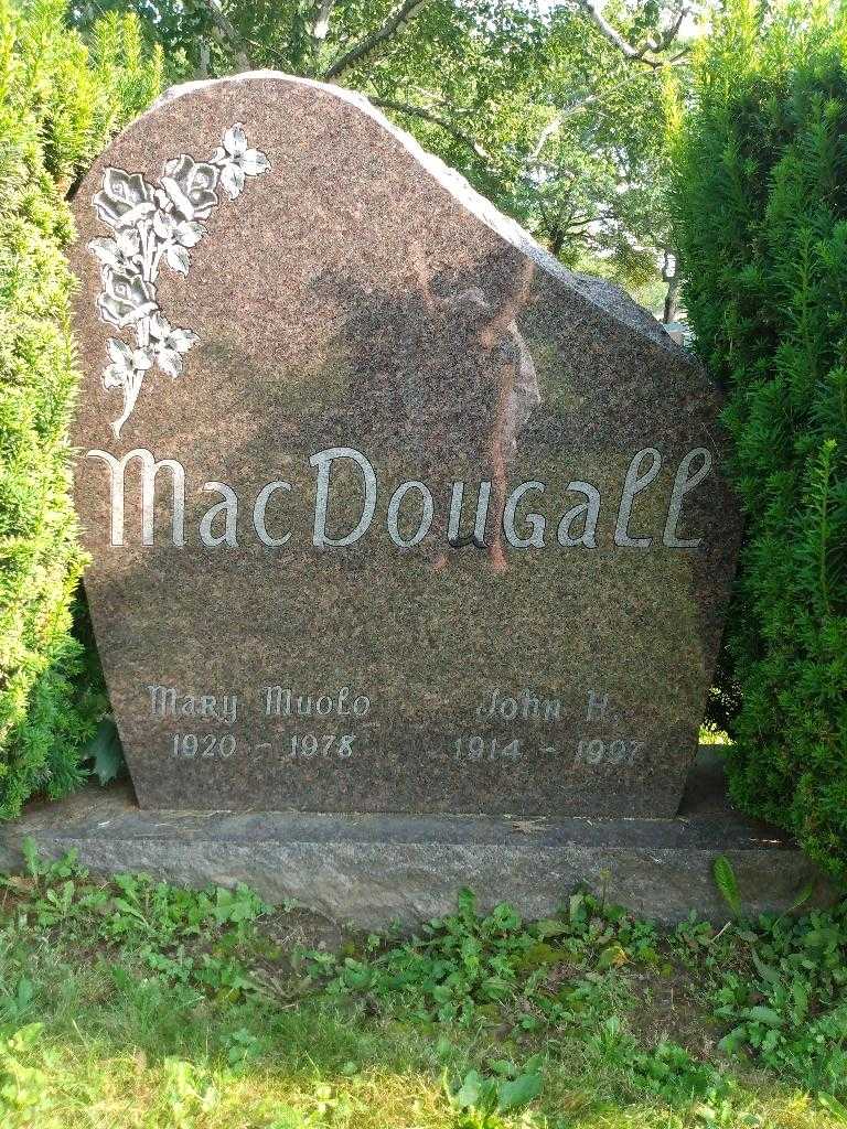 John H. Macdougall's grave. Photo 3