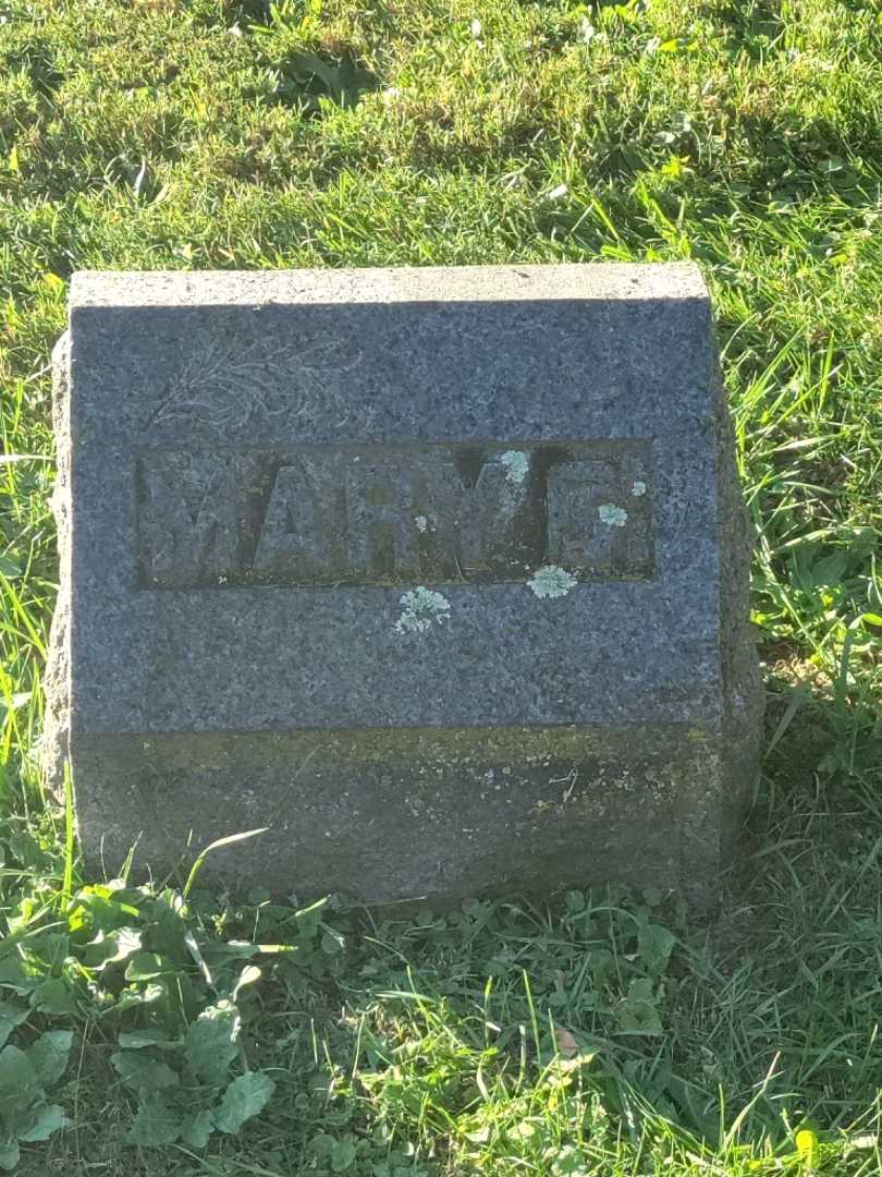 Mary C. Balzhauser's grave. Photo 1