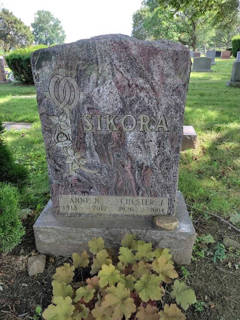 Anne N. Sikora's grave. Photo 3