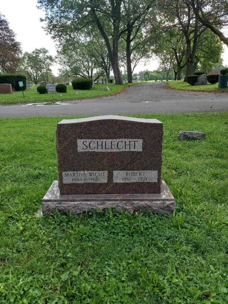 Robert Schlecht's grave. Photo 2