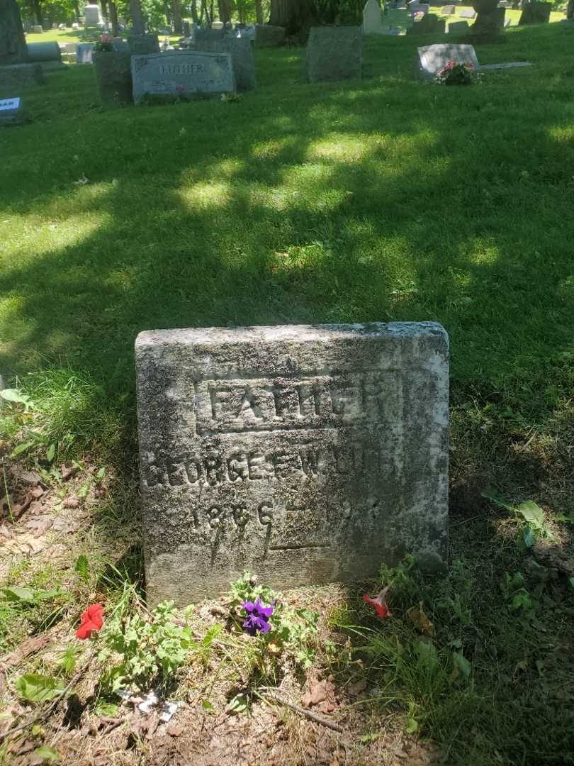 George F. W. Luther's grave. Photo 2