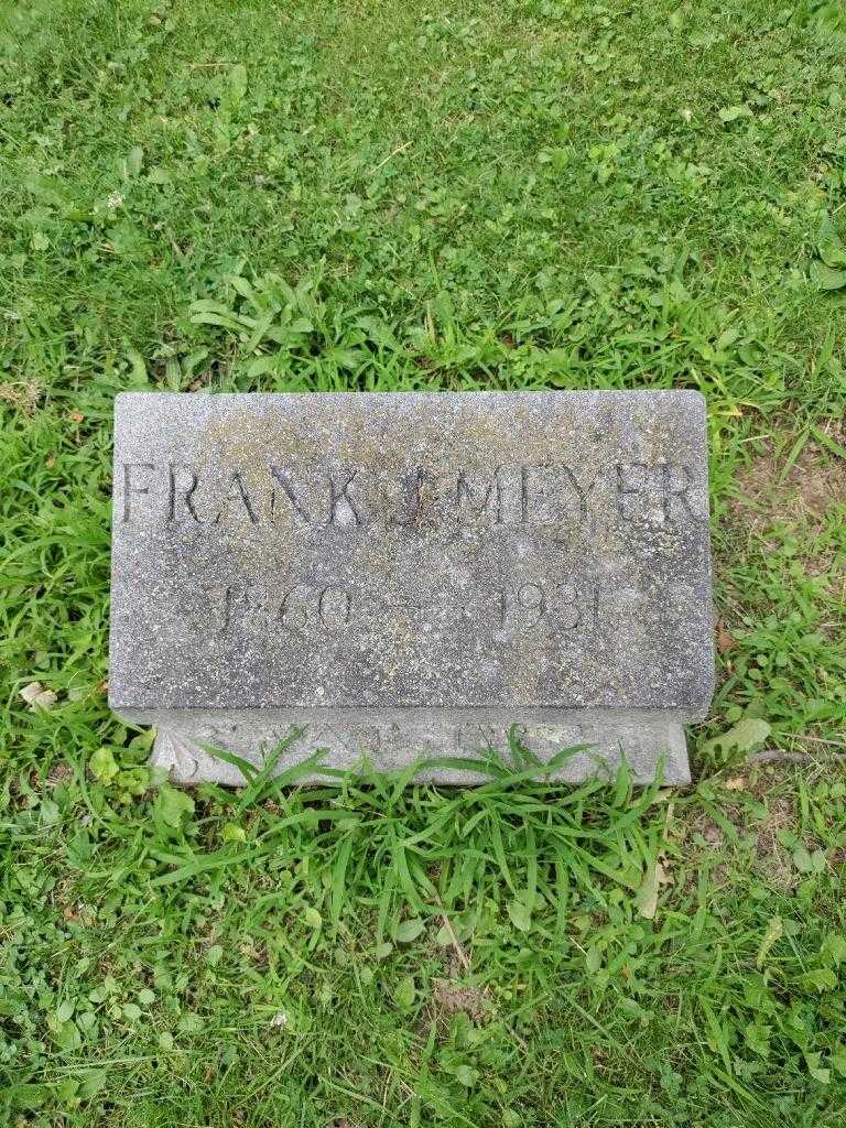 Frank J. Meyer's grave. Photo 2