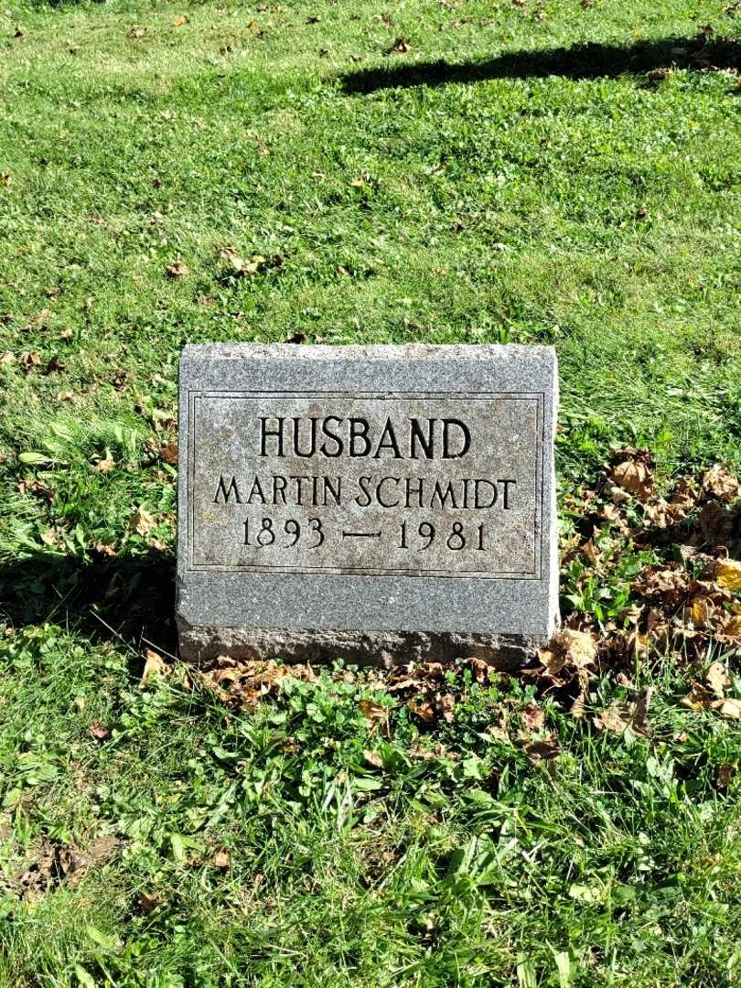 Martin Schmidt's grave. Photo 2