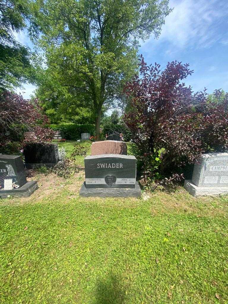 John J. Swiader's grave. Photo 1