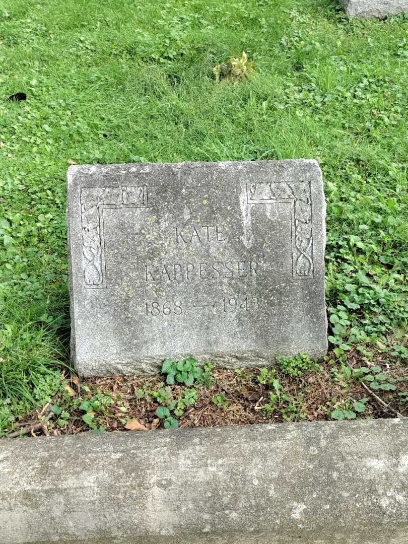 Kate Kappesser's grave. Photo 2