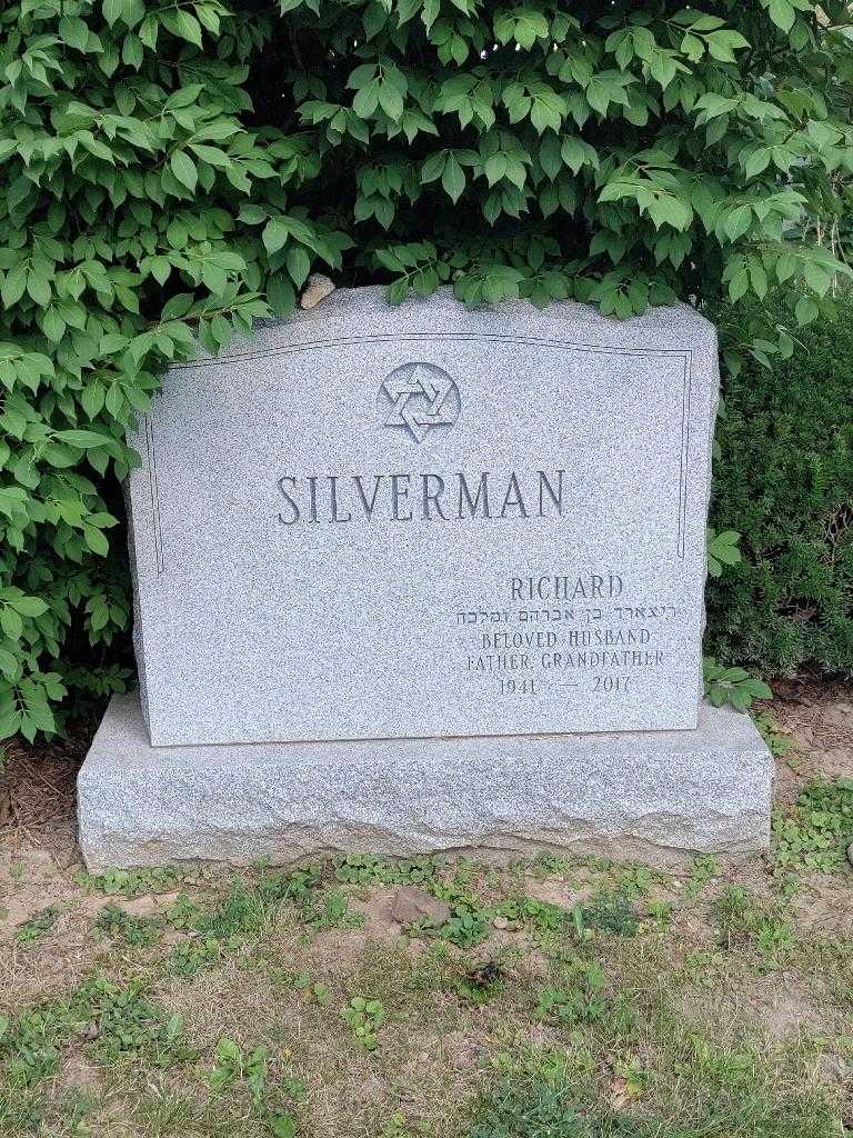 Richard E. Silverman's grave. Photo 3