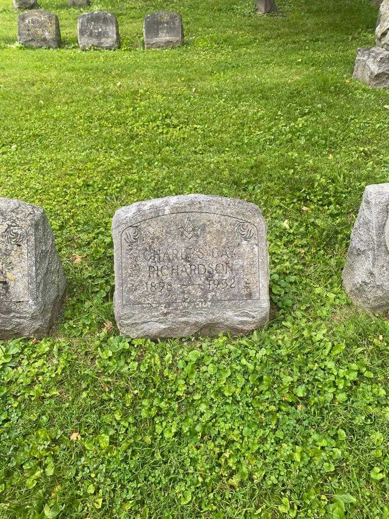 Charles Gay Richardson's grave. Photo 2