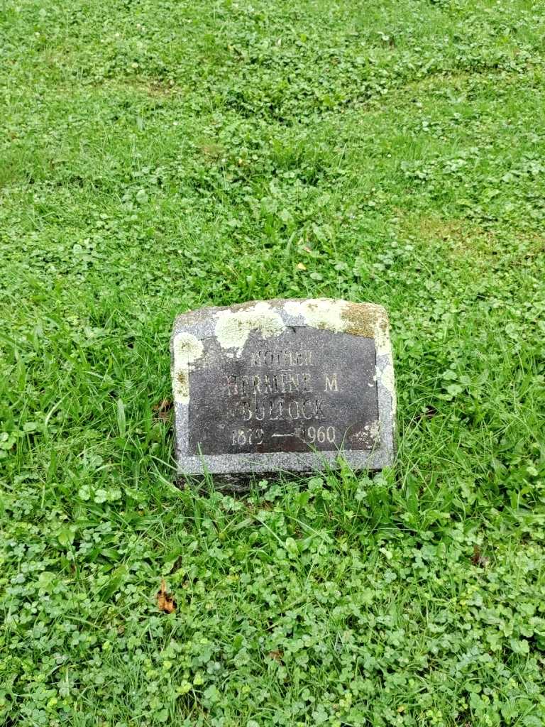 Hermine M. Bullock's grave. Photo 2