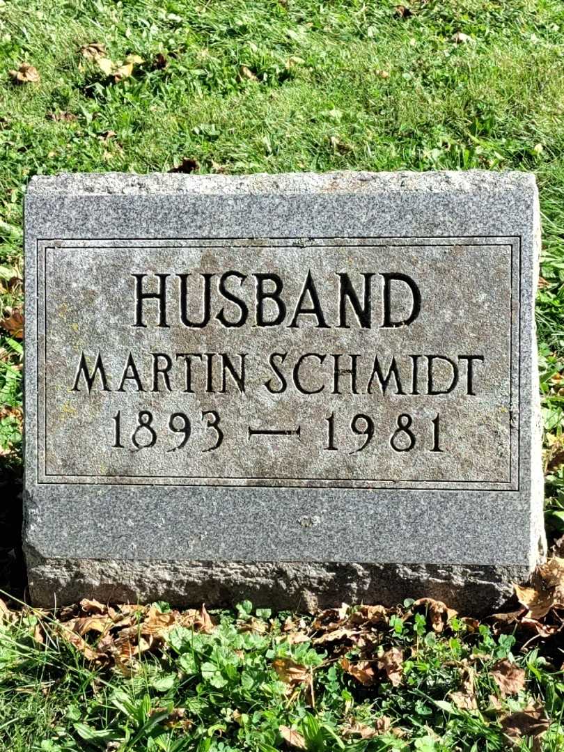 Martin Schmidt's grave. Photo 3