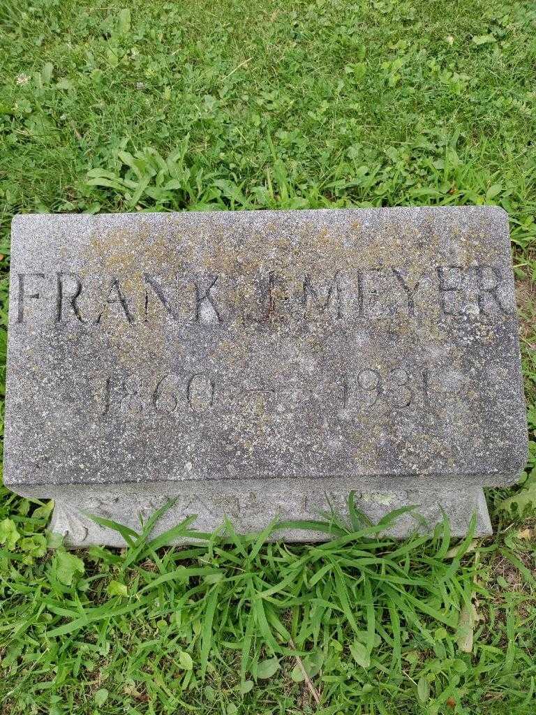 Frank J. Meyer's grave. Photo 3