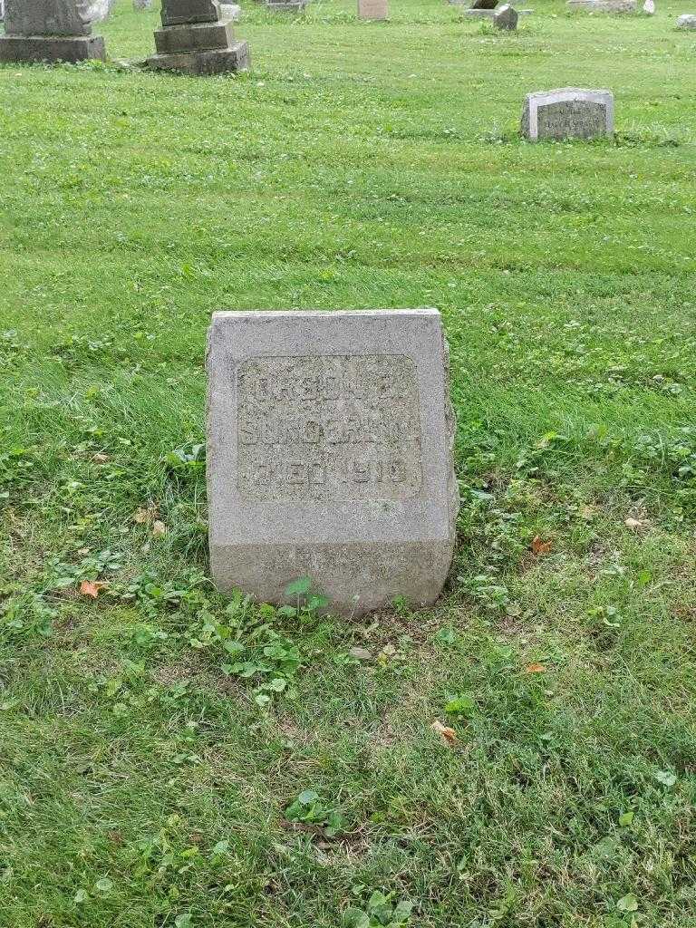 Orson B. Sunderlin's grave. Photo 2