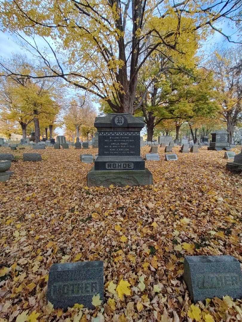 Karl Charles J Koelzow's grave. Photo 2