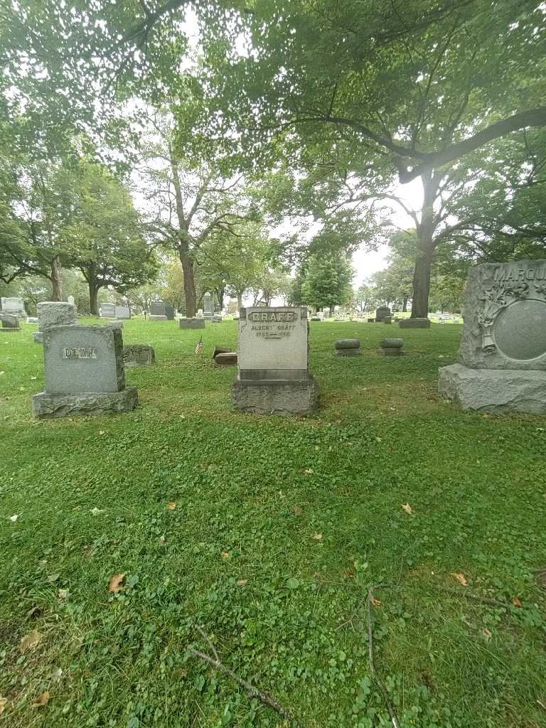 Albert Graff's grave. Photo 1