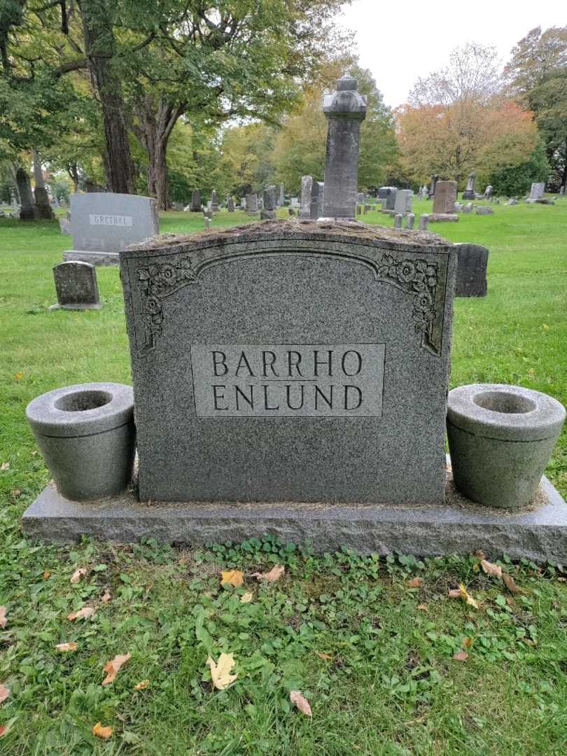 Christian Barrho's grave. Photo 1