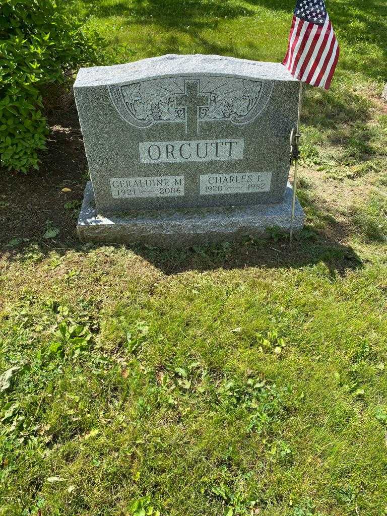 Charles L. Orcutt's grave. Photo 2