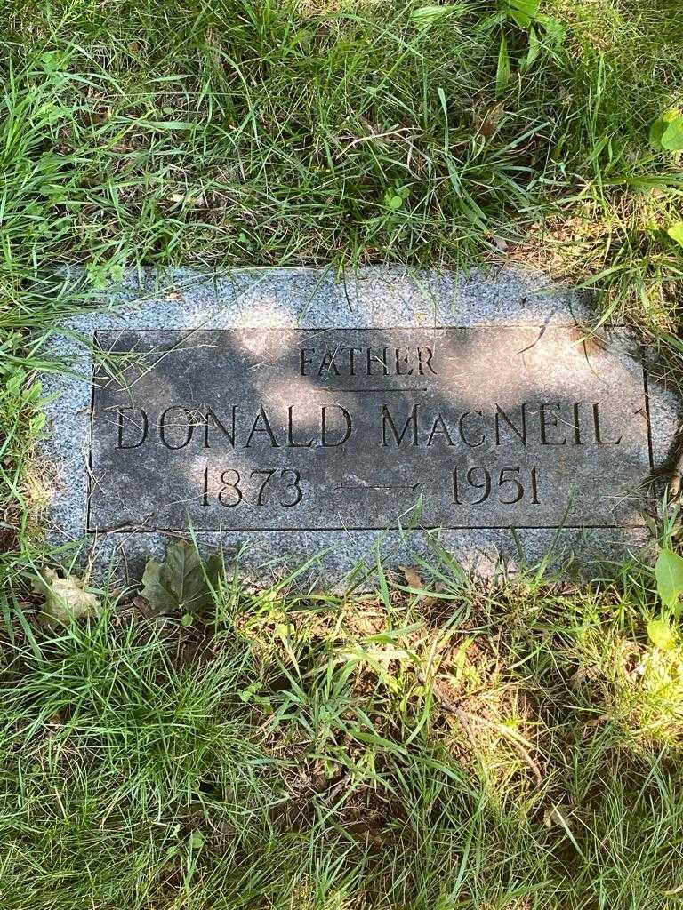 Donald MacNeil's grave. Photo 3