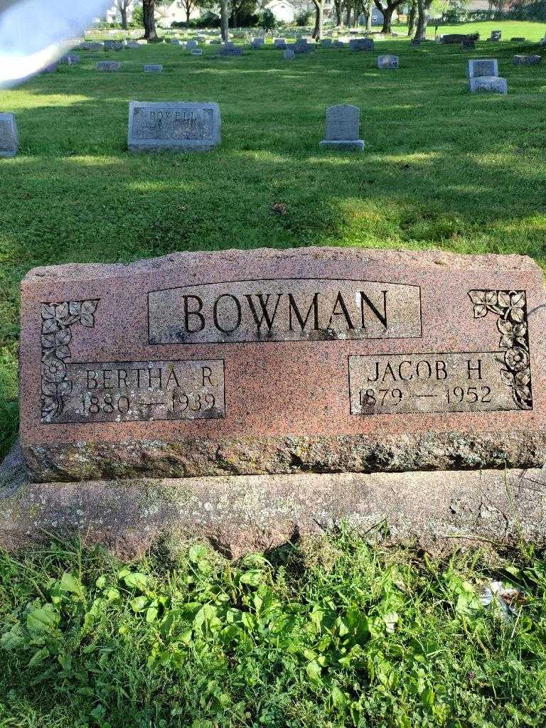 Jacob H. Bowman's grave. Photo 2