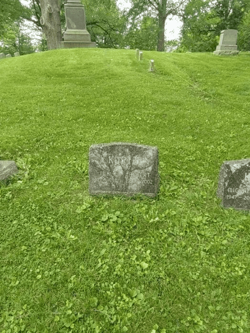 Ida Kurtz's grave. Photo 3