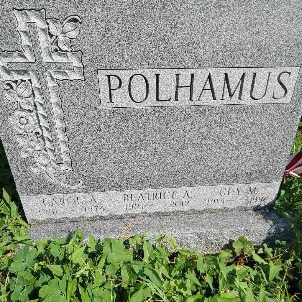 Carol A. Polhamus's grave. Photo 3