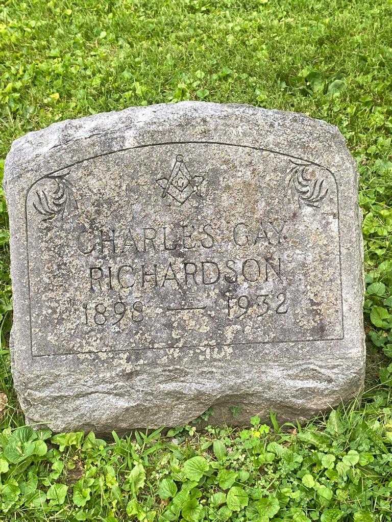 Charles Gay Richardson's grave. Photo 3