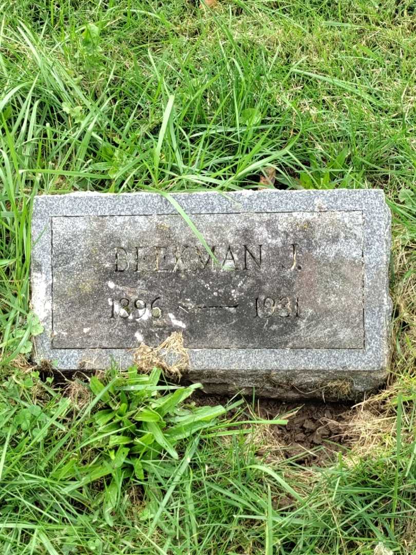 Beekman J. Hazle's grave. Photo 2