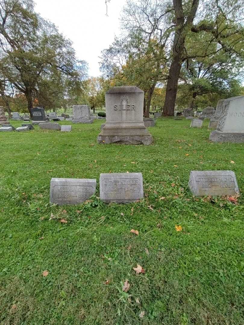Catherine Siler's grave. Photo 2
